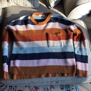 Madewell stripe sweater size small